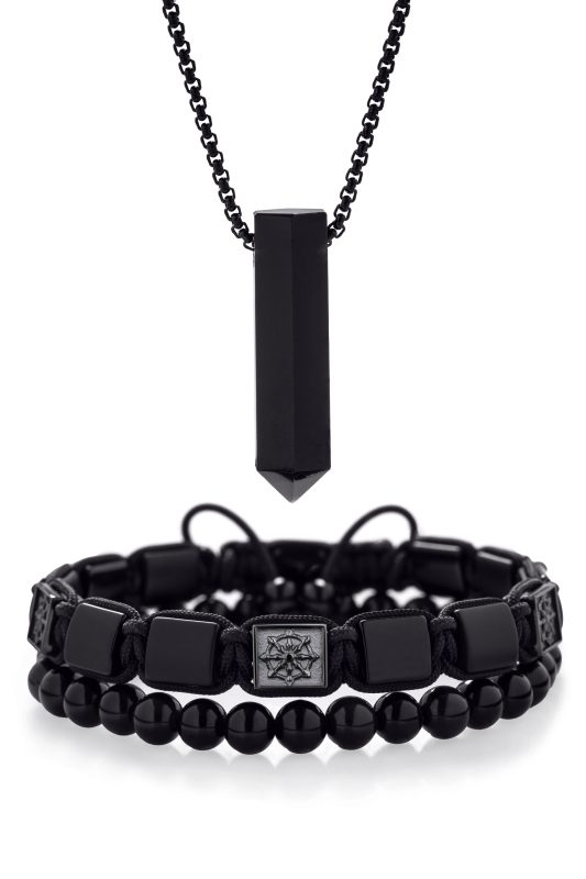 Pánský set 2+1 Triple black