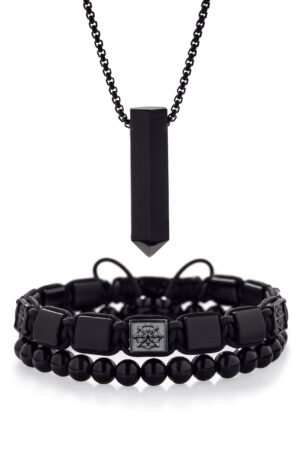 Pánský set 2+1 Triple black