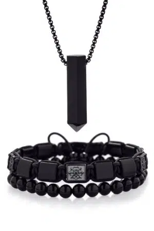 Pánský set 2+1 Triple black