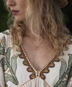 Dámský náhrdelník Citrín - Kapka štěstí