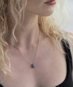 Dámský náhrdelník Labradorit - Kapka vědomí