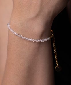 Krystalový náramek Herkimer