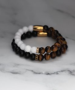 Náramky pro páry - Tygří oko