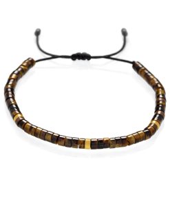 Tygří oko náramek Rondel