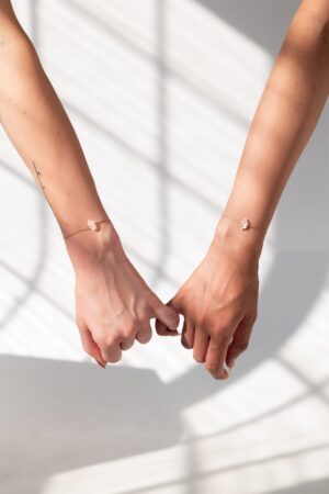 Spřízněná duše: set náramků z křišťálu