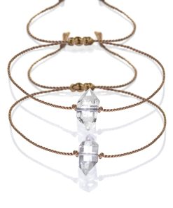 Spřízněná duše: set náramků z křišťálu