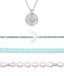 Dámský set šperků Tyrkys 2+2 zdarma