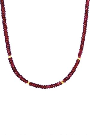 Choker náhrdelník Granát