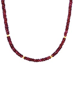 Choker náhrdelník Granát