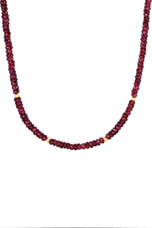 Choker náhrdelník Granát