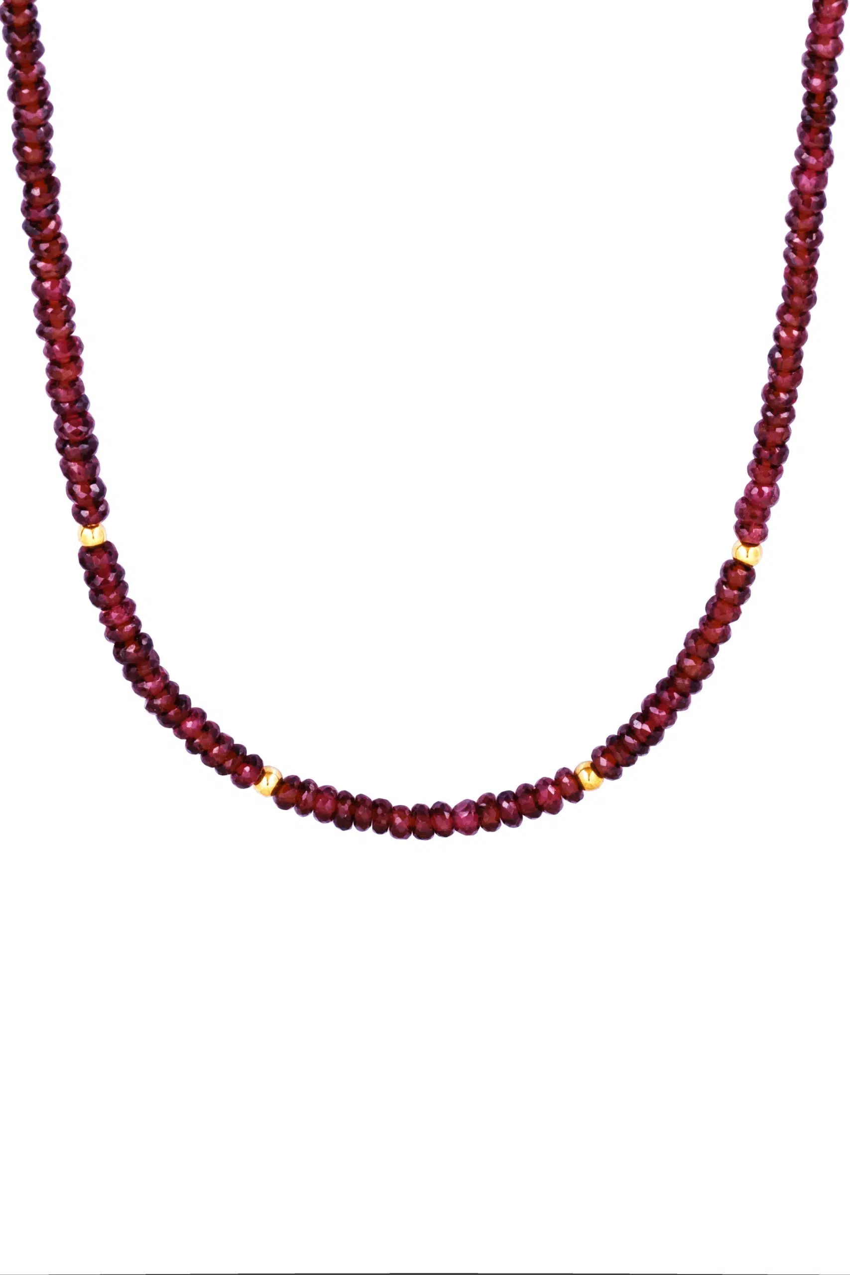 Choker náhrdelník Granát