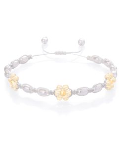 Květinový náramek Citrín – Fleur Eterna