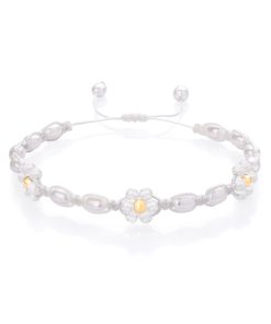 Květinový náramek Měsíční kámen – Fleur Eterna