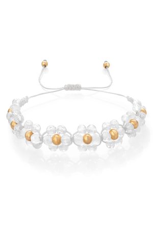 Náramek s květy z Měsíčního kamene – Fleur Eterna