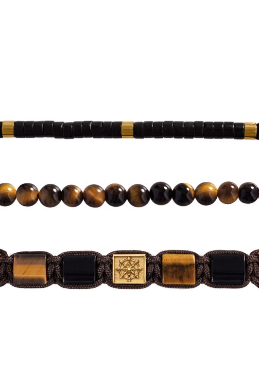 Pánský set náramků 2+1 Dharma Royal